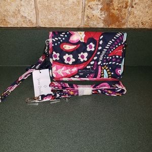 Vera Bradley RFID 3-in-1 Crossbody NEW